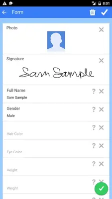 Fake ID Generator android App screenshot 2